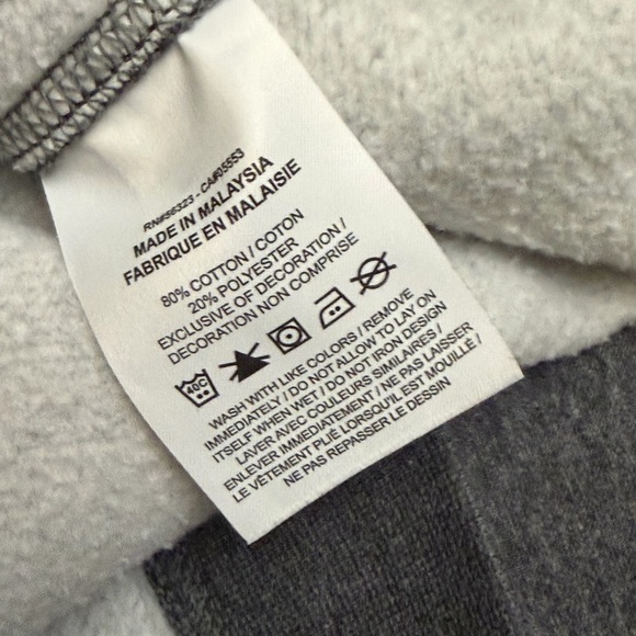 🆕Nike “Just Do It” Tennessee Tech Oversized Gray Crewneck Women’s Sweater LG - Picture 4 of 8